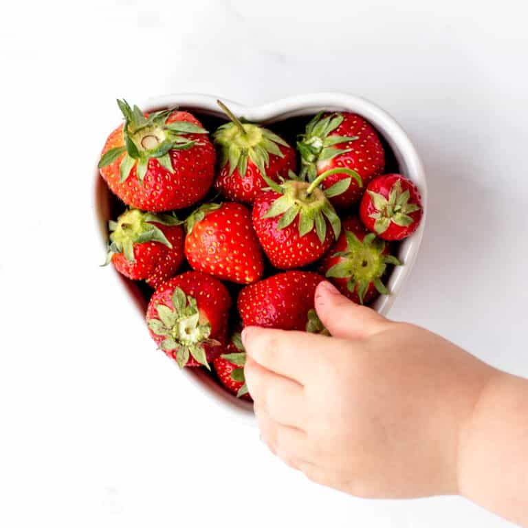 How to Cut Strawberries for Baby-Led Weaning