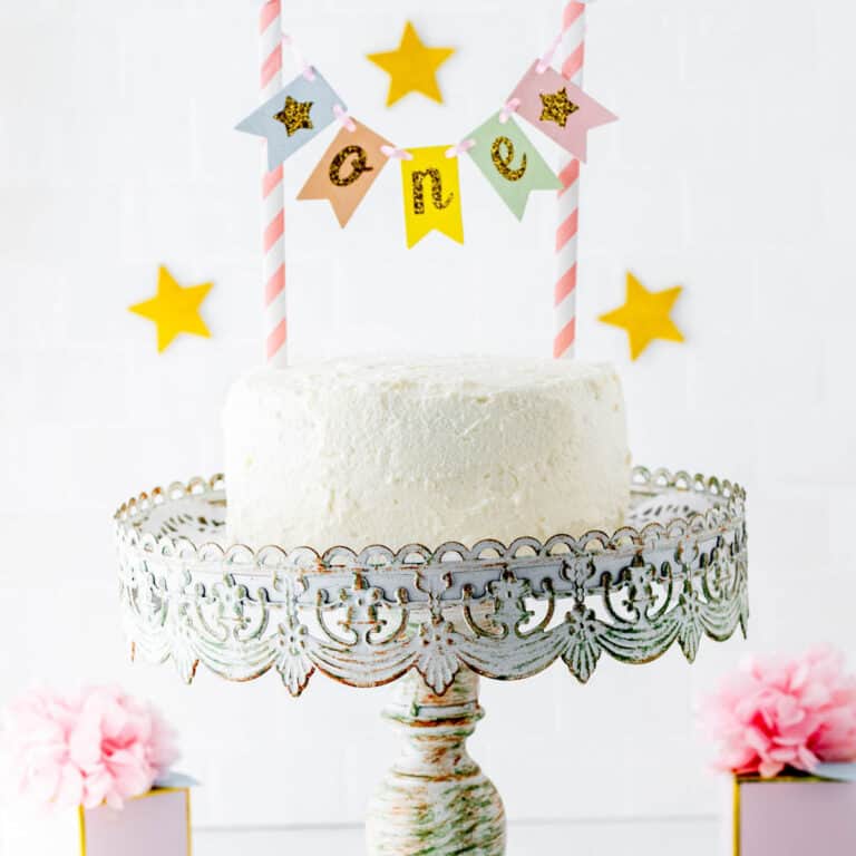 Healthy Smash Cake Recipe for Baby’s First Birthday